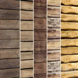 Collection of wood panels pcs